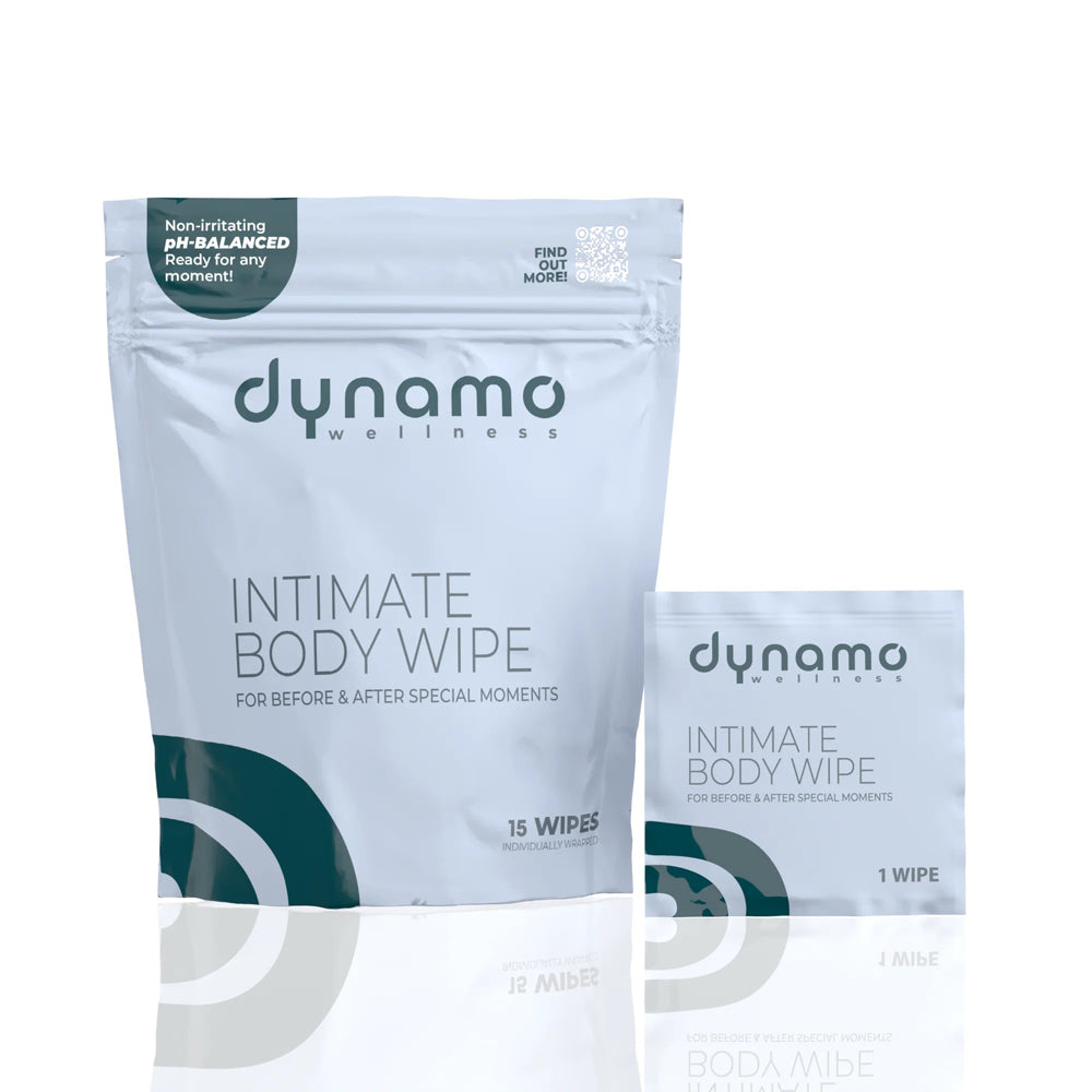"Dynamo Wellness Intimate Body Wipe - 15 Pack SO-DWIW-15"