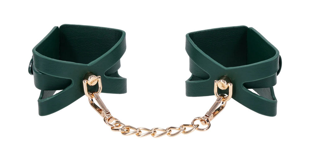 "Indica Cutout Cuffs - Green SS10215"