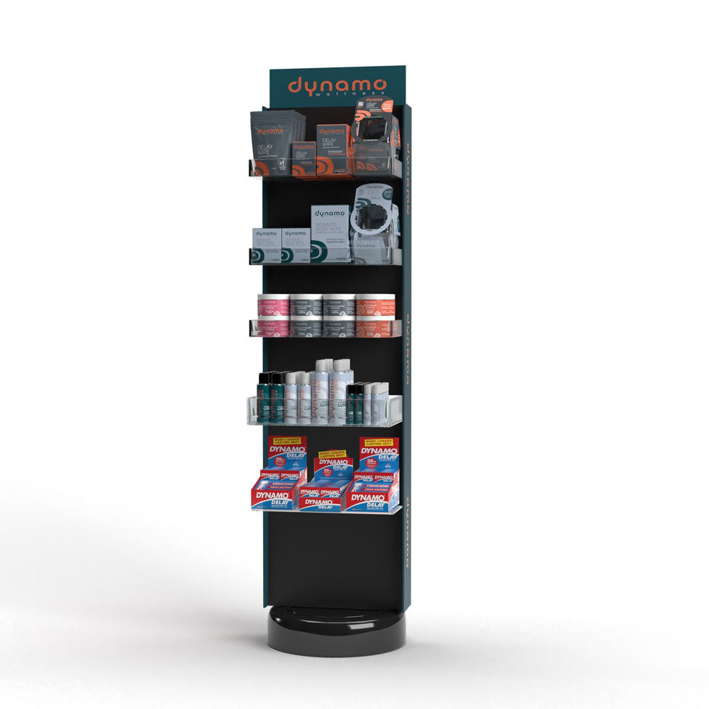 "Dynamo Wellness Floor Display SO-FLR2025H1DW"